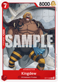 Kingdew OP17-006 standaard Engelse kaart, One Piece Card Game