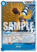Shiki OP17-047 standaard Engelse kaart, One Piece Card Game