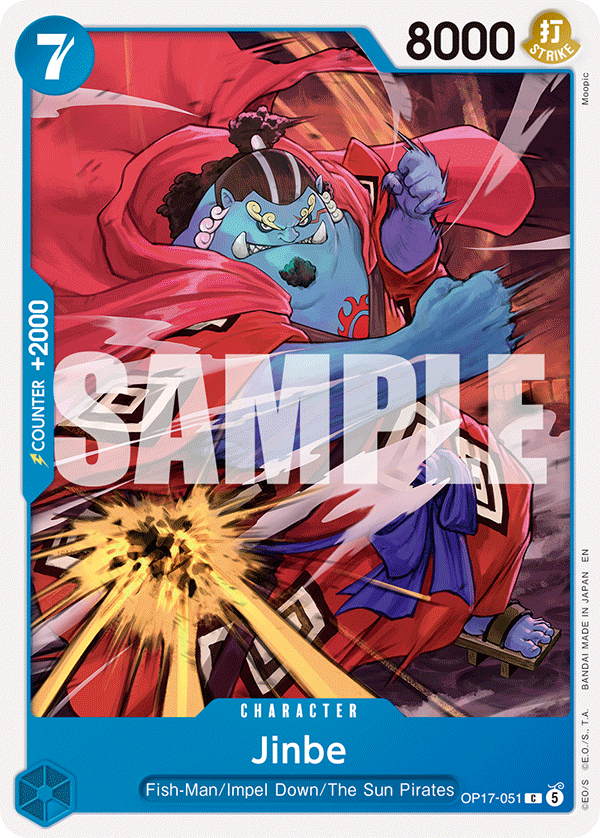 Jinbe OP17-051 Engelse standaarduitvoering