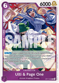 Ulti & Page One OP17-060 standaard Engelse kaart, One Piece Card Game