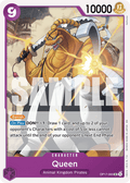 Queen OP17-065 standaard Engelse kaart, One Piece Card Game
