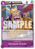 Kurozumi Orochi OP17-066 standaard Engelse kaart, One Piece Card Game