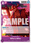 Who's.Who OP17-071 standaard Engelse kaart, One Piece Card Game