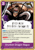 Drunken Dragon Bagua OP17-078 standaard Engelse kaart, One Piece Card Game