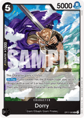Dorry OP17-085 standaard Engelse kaart, One Piece Card Game