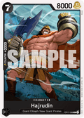 Hajrudin OP17-088 standaard Engelse kaart, One Piece Card Game