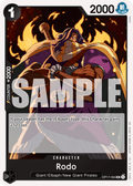 Rodo OP17-094 standaard Engelse kaart, One Piece Card Game