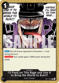 I'll Feed on This Rage and Use It to Bring the World to Ruin!!! OP17-097 standaard Engelse kaart, One Piece Card Game
