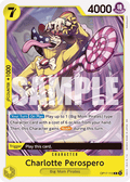 Charlotte Perospero OP17-110 standaard Engelse kaart, One Piece Card Game